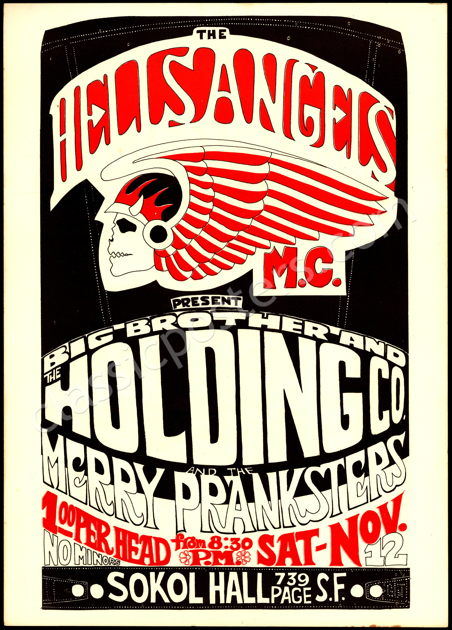 hells angelsポスター Desirable First Print AOR 2.247 Hells Angels Poster