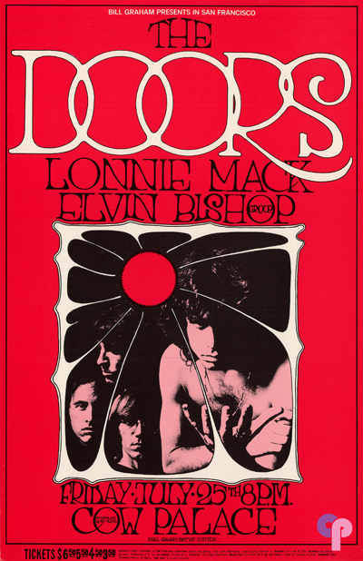 Cow Palace 7/25/69 - BG-186 - Classic Posters
