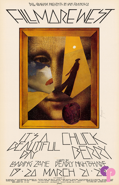 Fillmore West 3/19-22/70 - BG-224 - Classic Posters