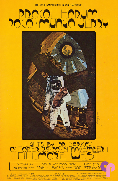 Fillmore West 10/28-11/1/70 - BG-254 - Classic Posters