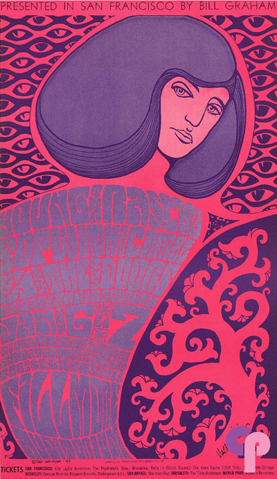 Fillmore Auditorium 1/6-8/67 - BG-44 - Classic Posters