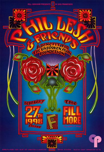 Fillmore Auditorium San Francisco, CA 2/27/98 - NF-317 - Classic