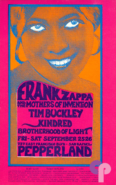 Pepperland, San Rafael, CA 9/25-26/70 - AOR-4.86 - Classic Posters