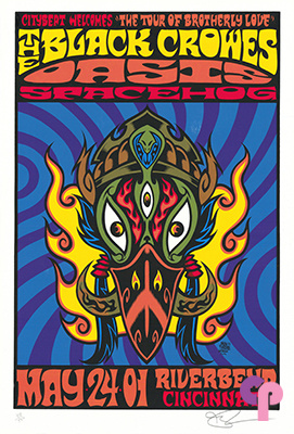 Riverbend, Cincinnati, OH 5/24/01 - MOD-PCL-296 - Classic Posters